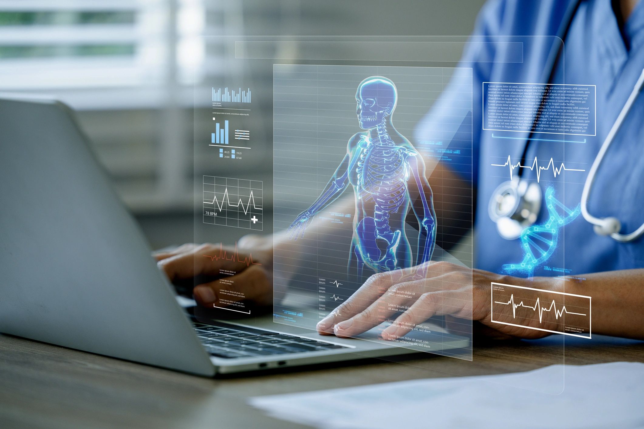 Detailed pathology report analysis